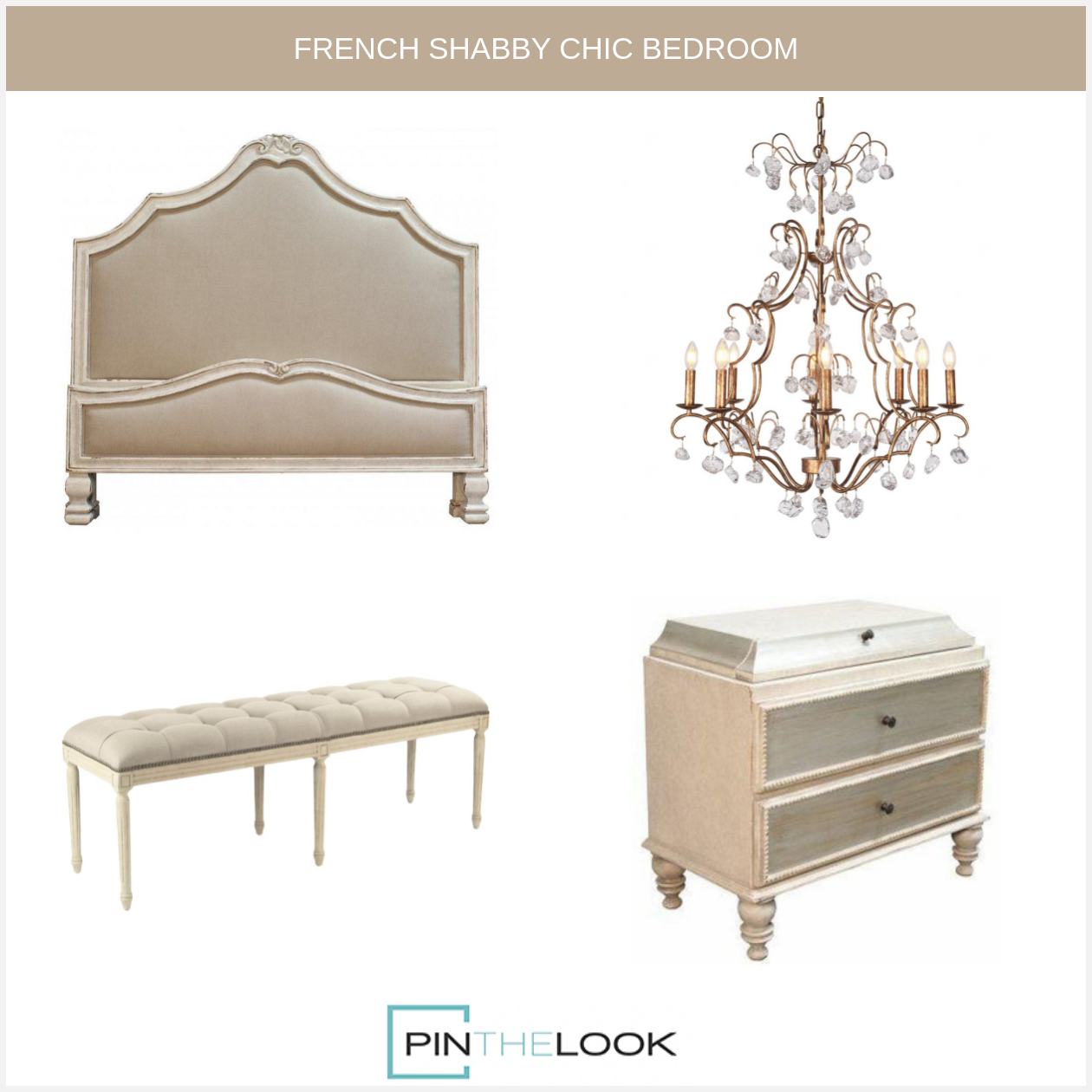 Vintage Parisian Glam Crystal Chandelier