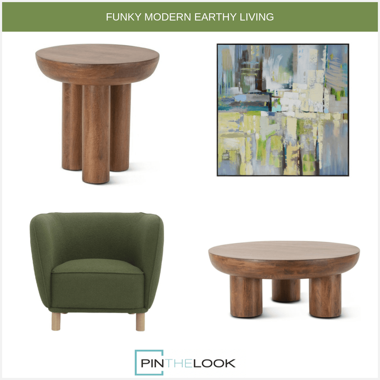 Lolo Mid Century Coffee Table