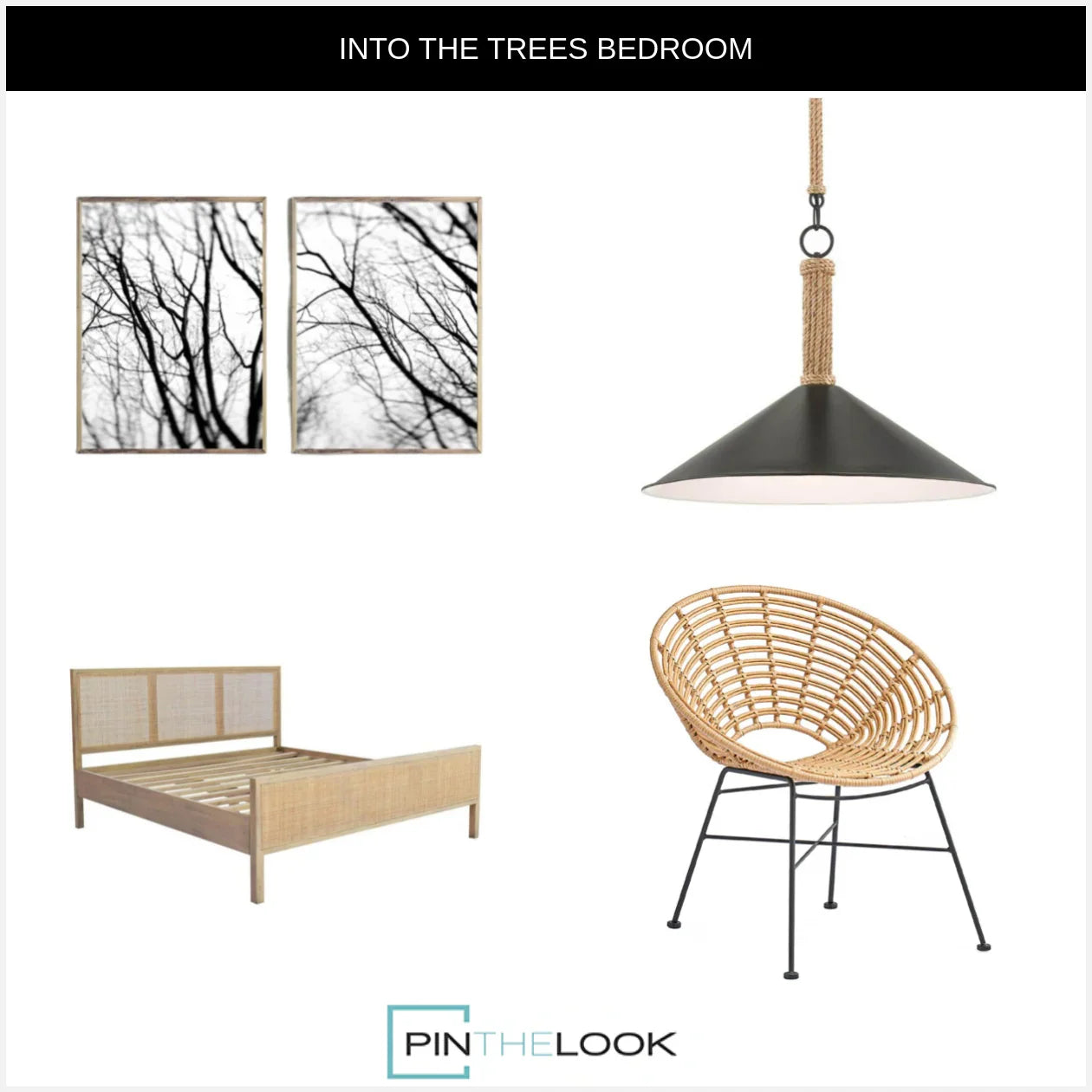 Natural Rattan Rounded Chair - Set of 2