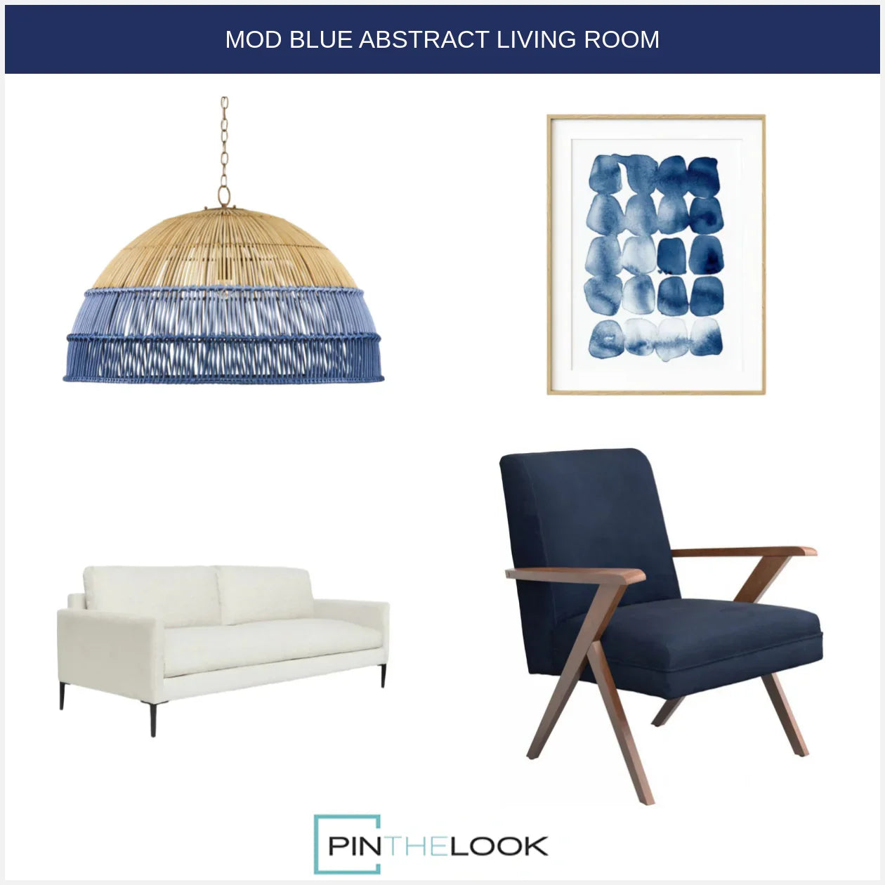 Coastal Bluebonnet Pendant Light