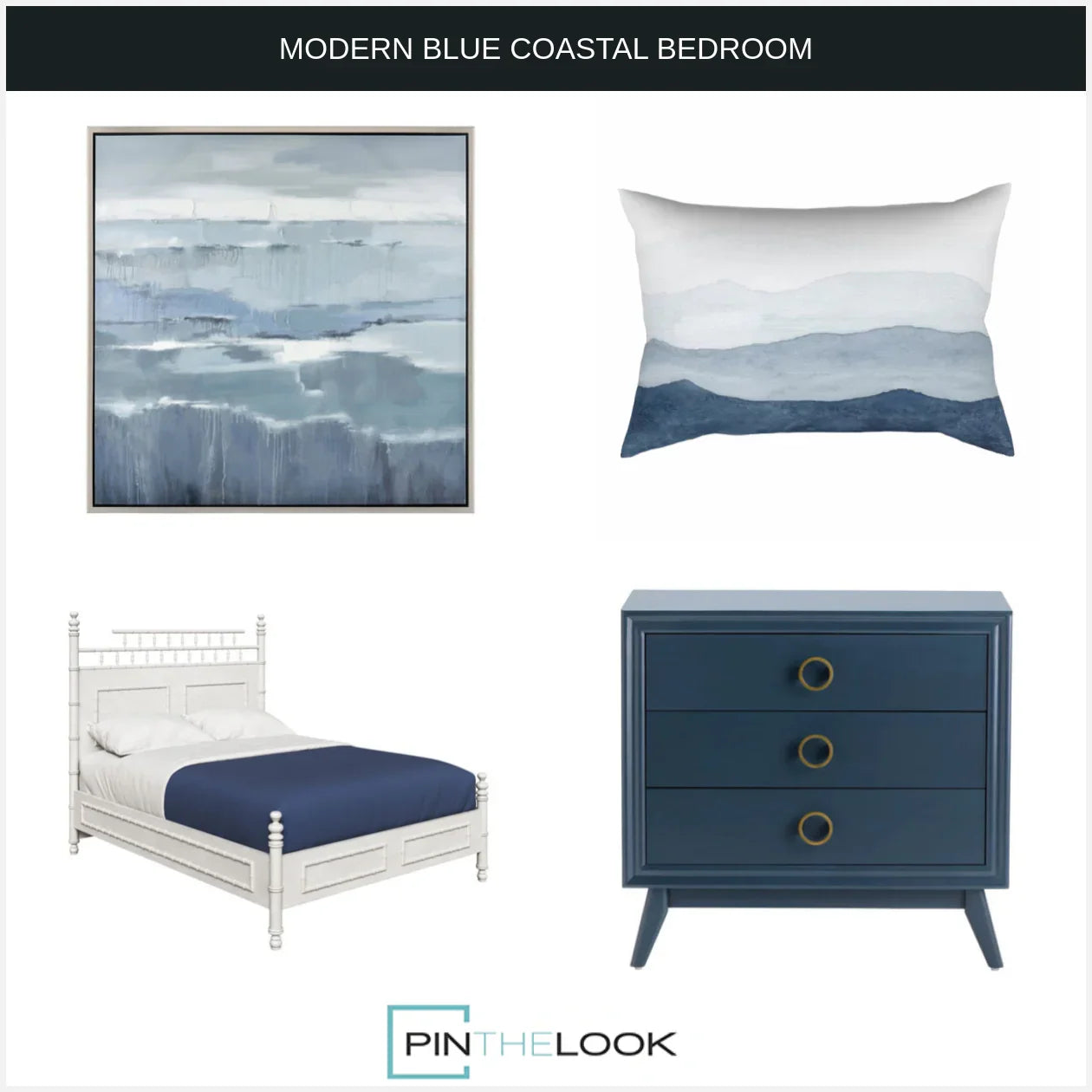 Bamboo Oriental Coastal Bed