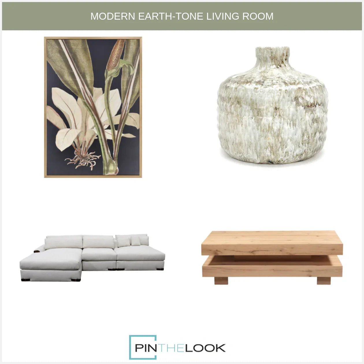 Distressed Green Stoneware Vase