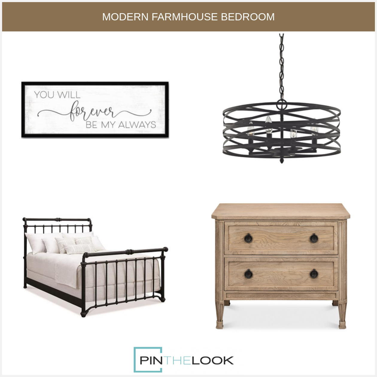 Coastal Oak 2-Drawer Nightstand