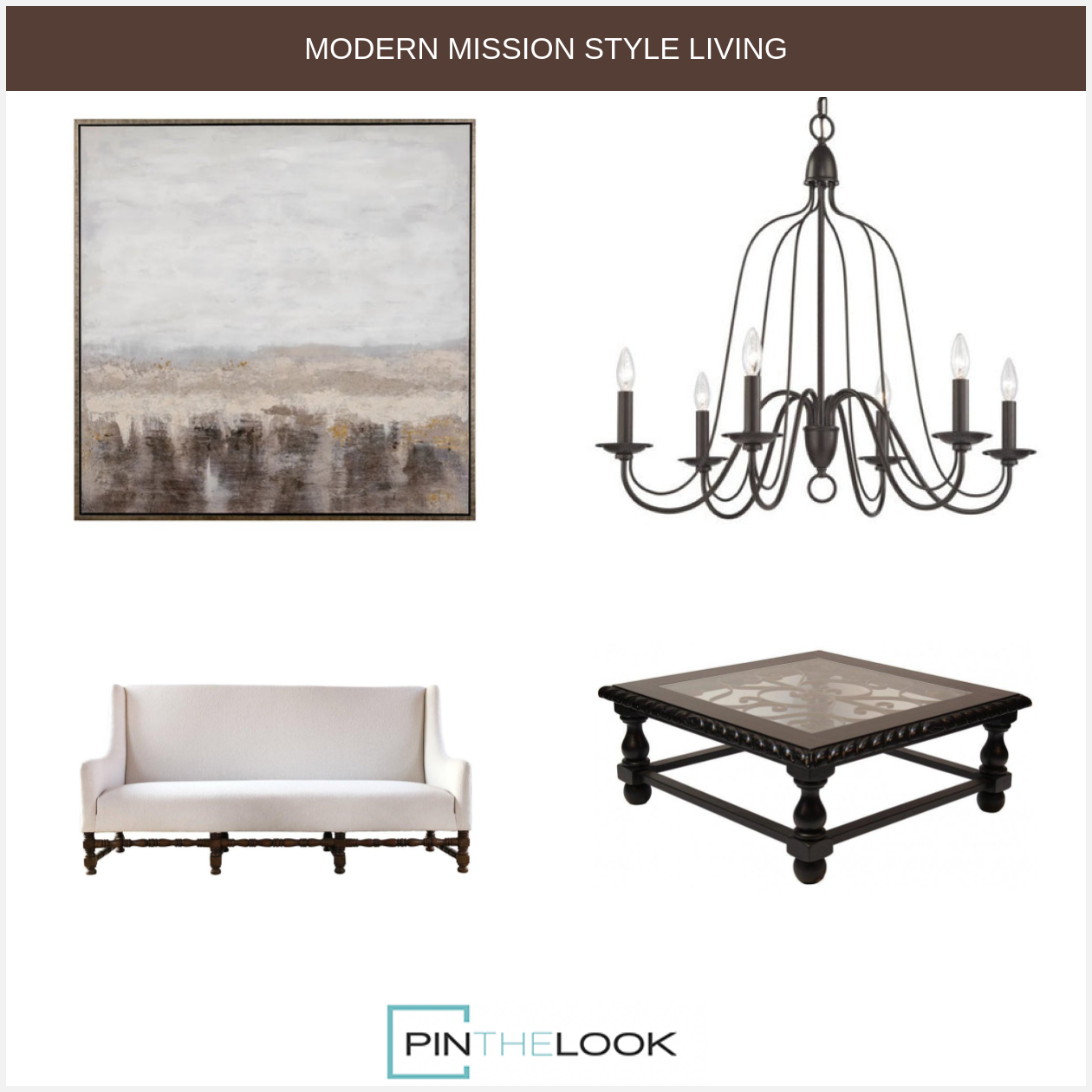 Granada Iron Scroll Top Coffee Table