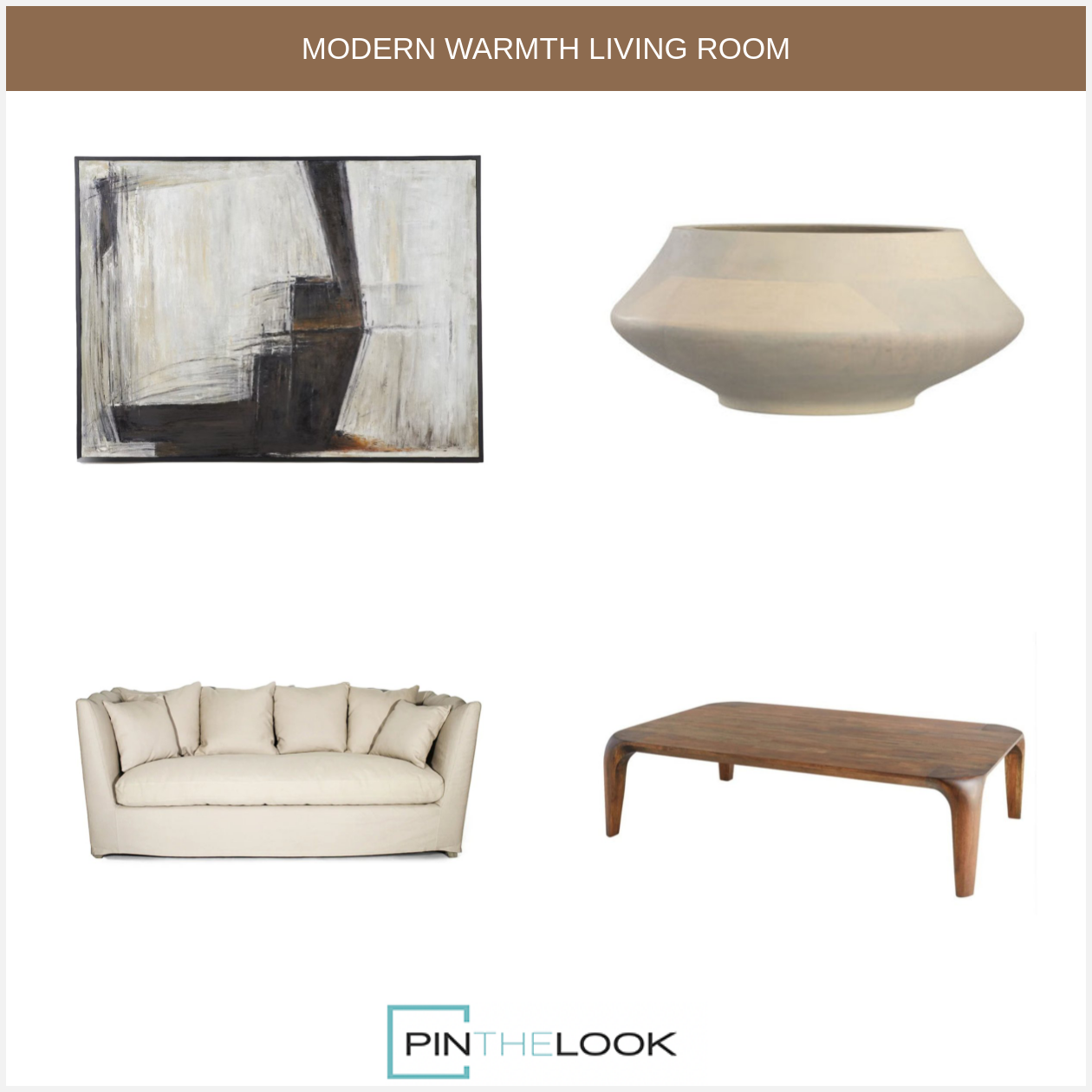 Plush Natural Linen Sofa