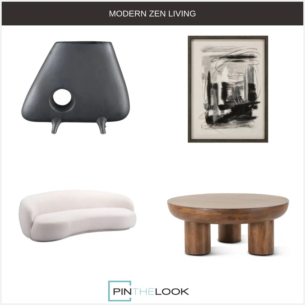 Lolo Mid Century Coffee Table