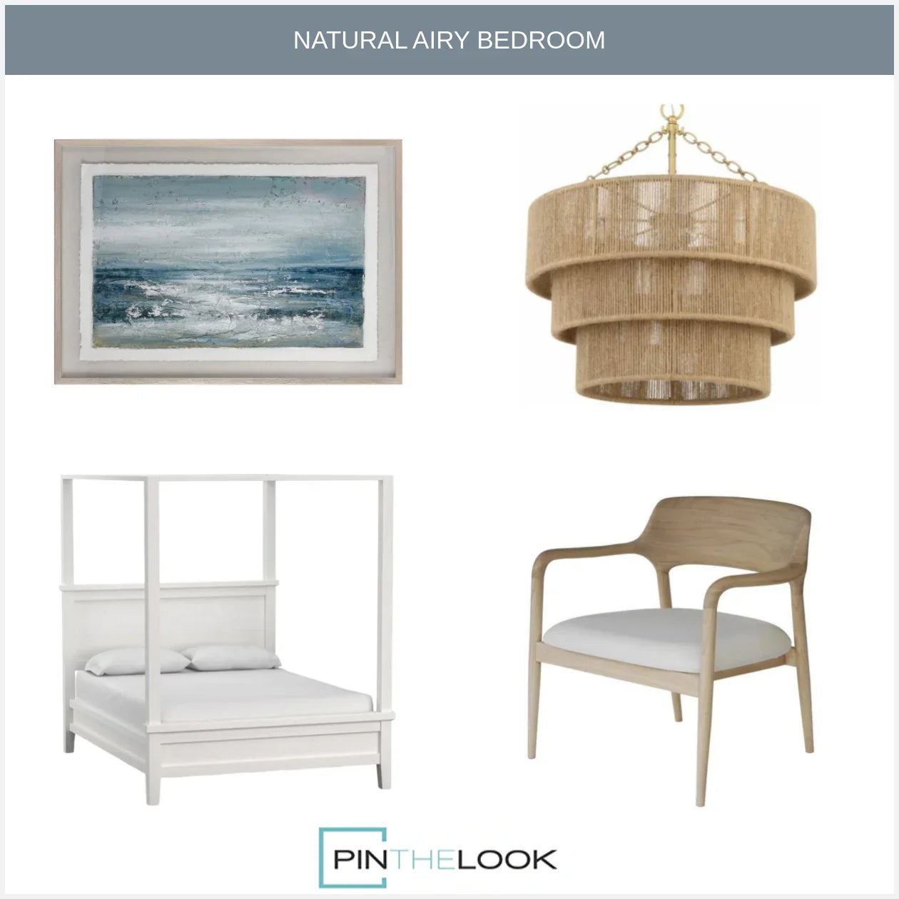 Organic Curved Wood Accent Chair