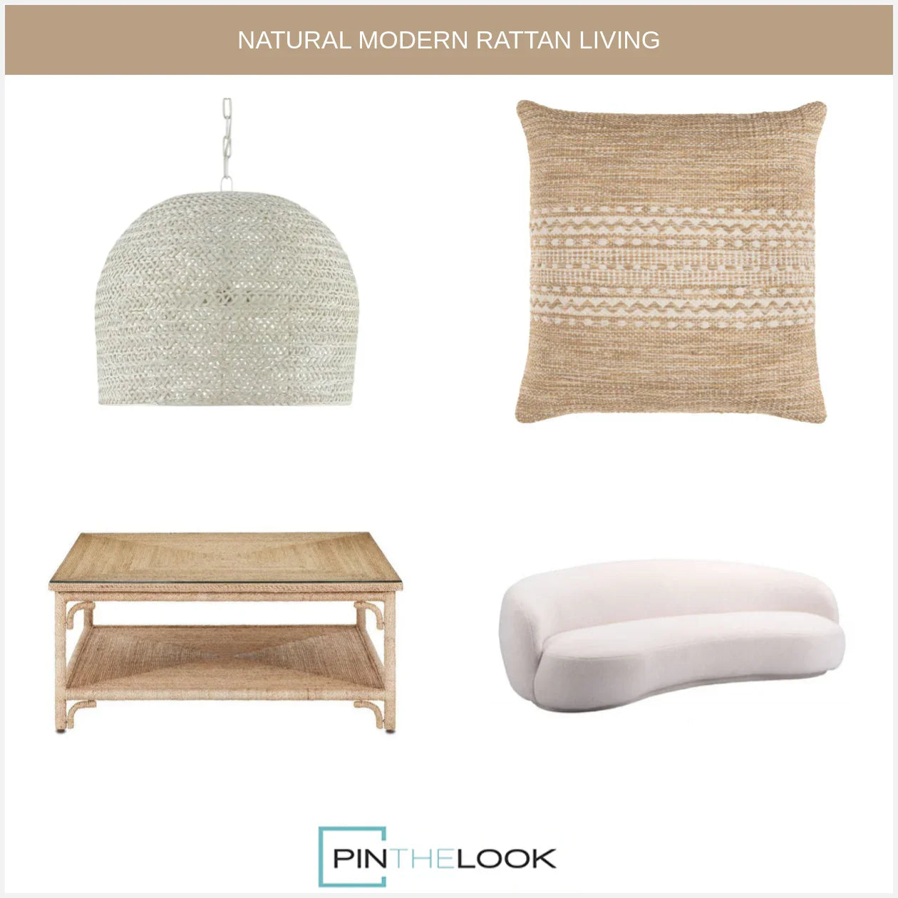 White Woven Bohemian Chandelier