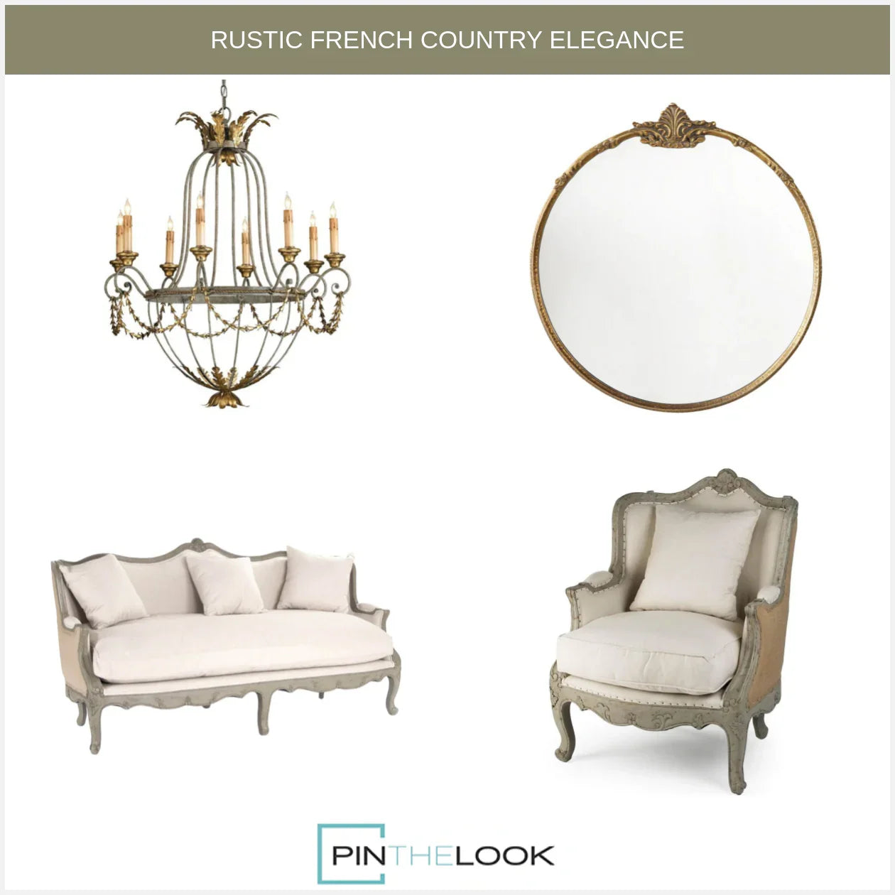 French Linen Adele Armchair