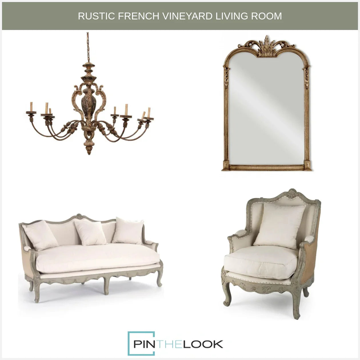 French Linen Adele Armchair