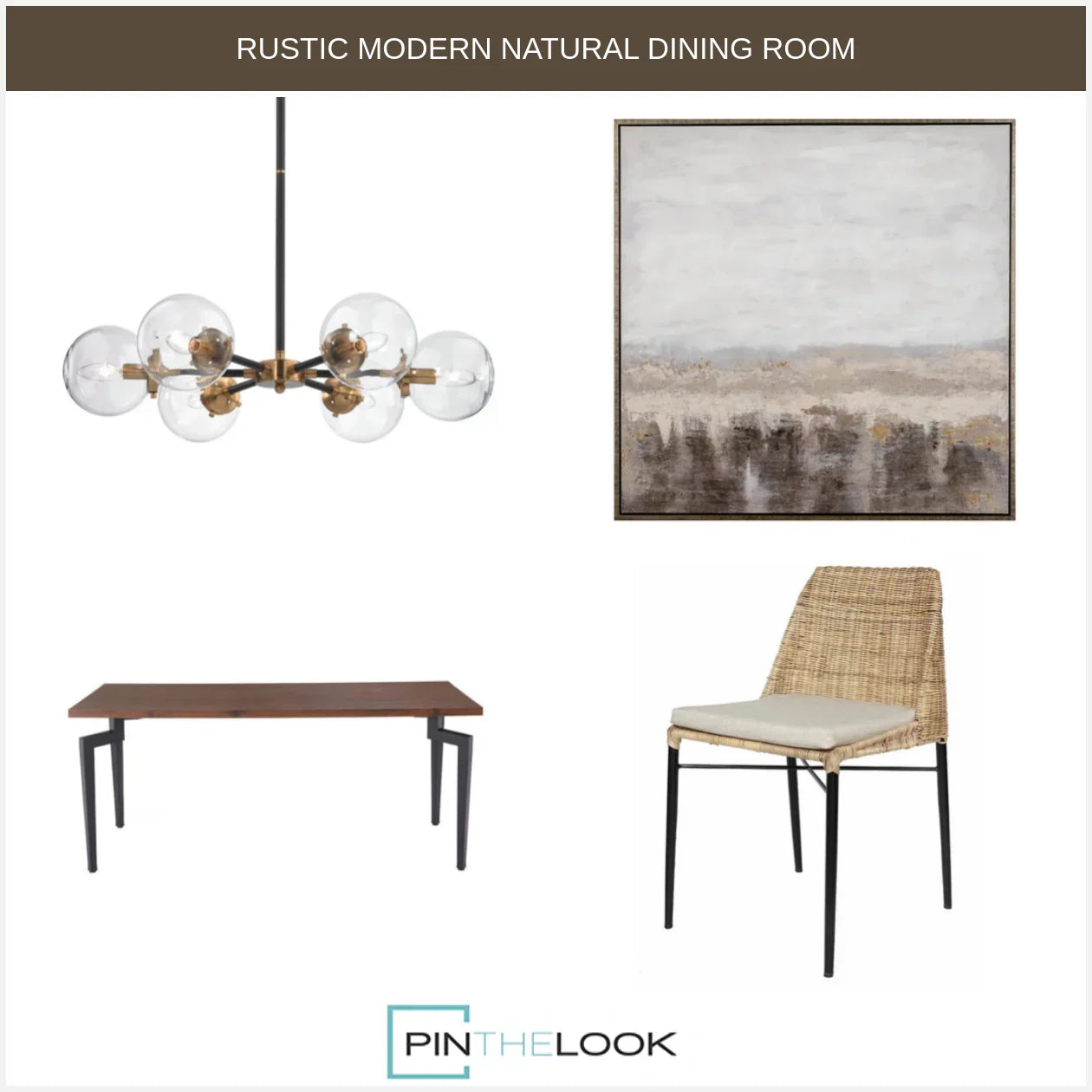 Natural Woven Rounded Dining Chair