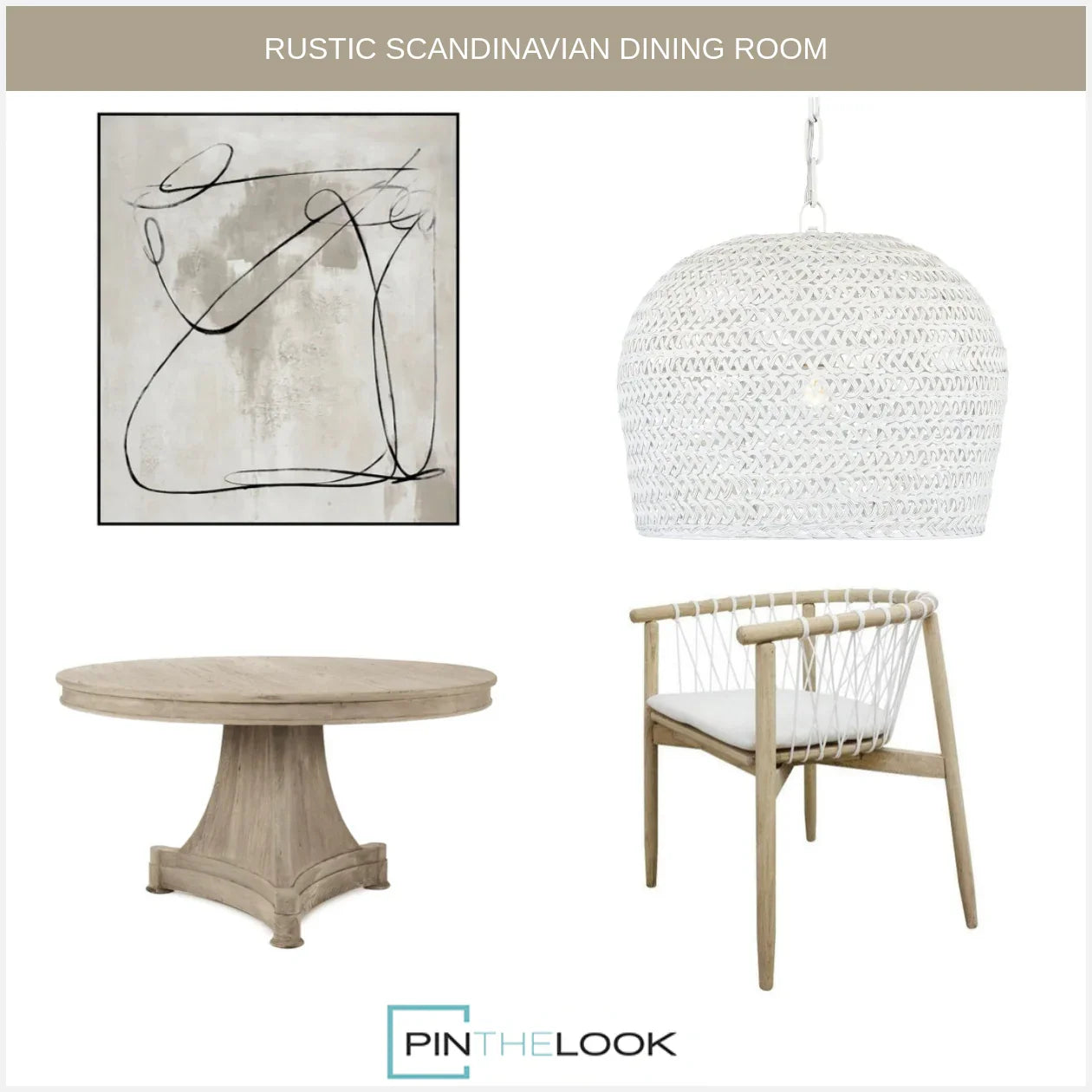 Provence Round Pedestal Dining Table