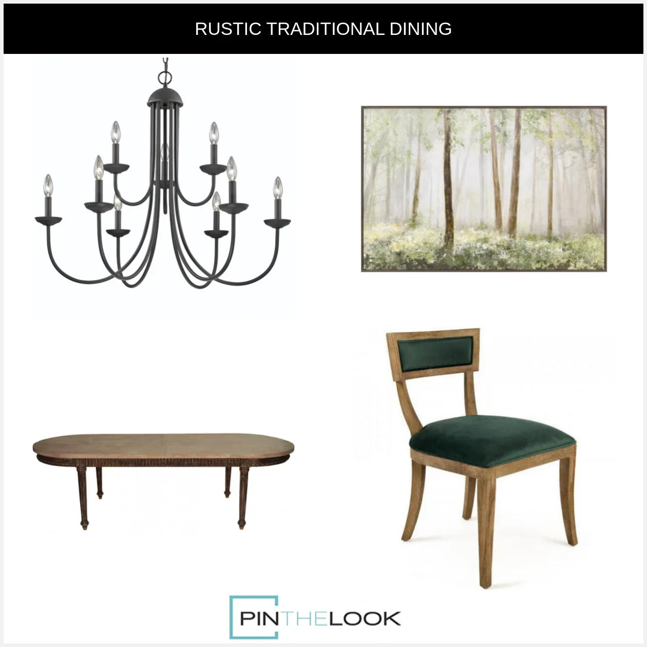 French Farmhouse Oval Dining Table