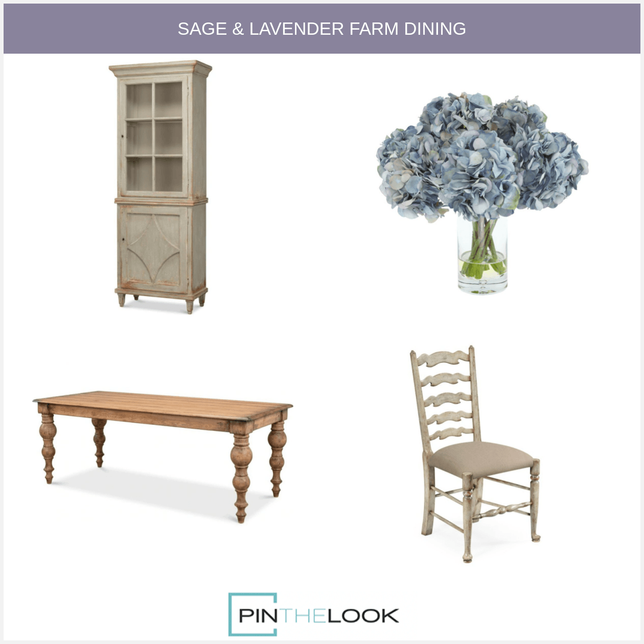 Aged Chestnut Plank Dining Table