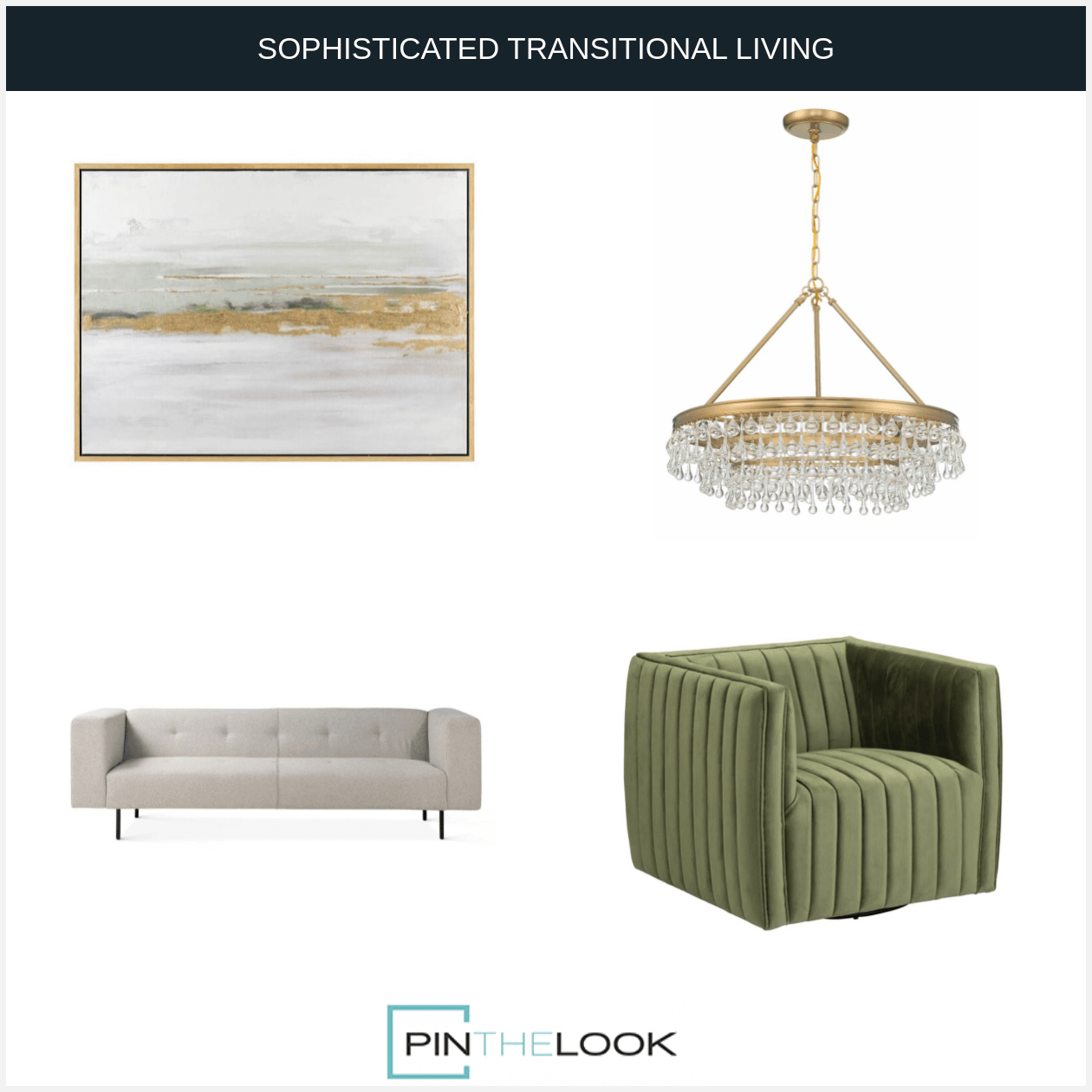 Golden Calypso Chandelier