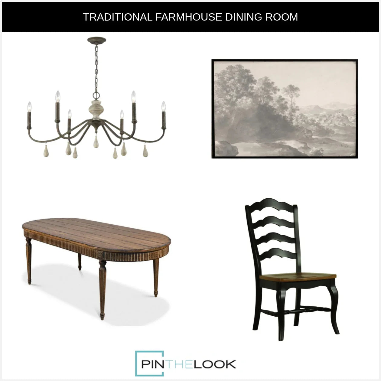 Antique Oval Provincial Dining Table