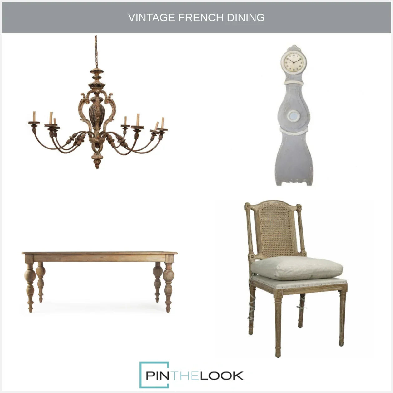 L'opera French Cane Back Side Chairs - Pair