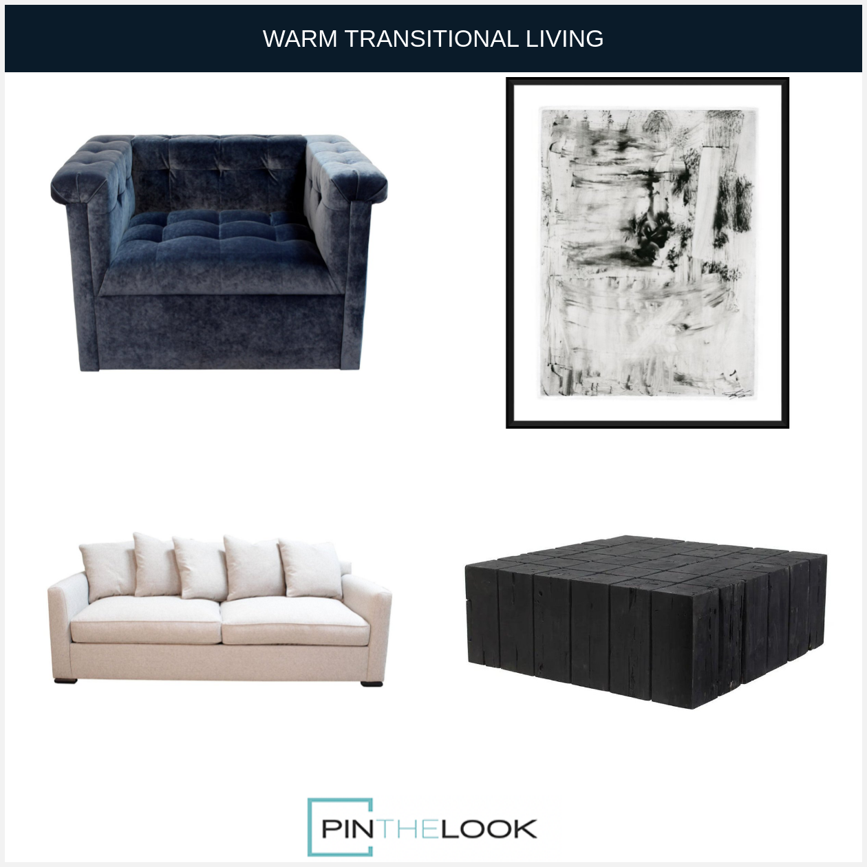 Swivel Banks Denim Accent Chair