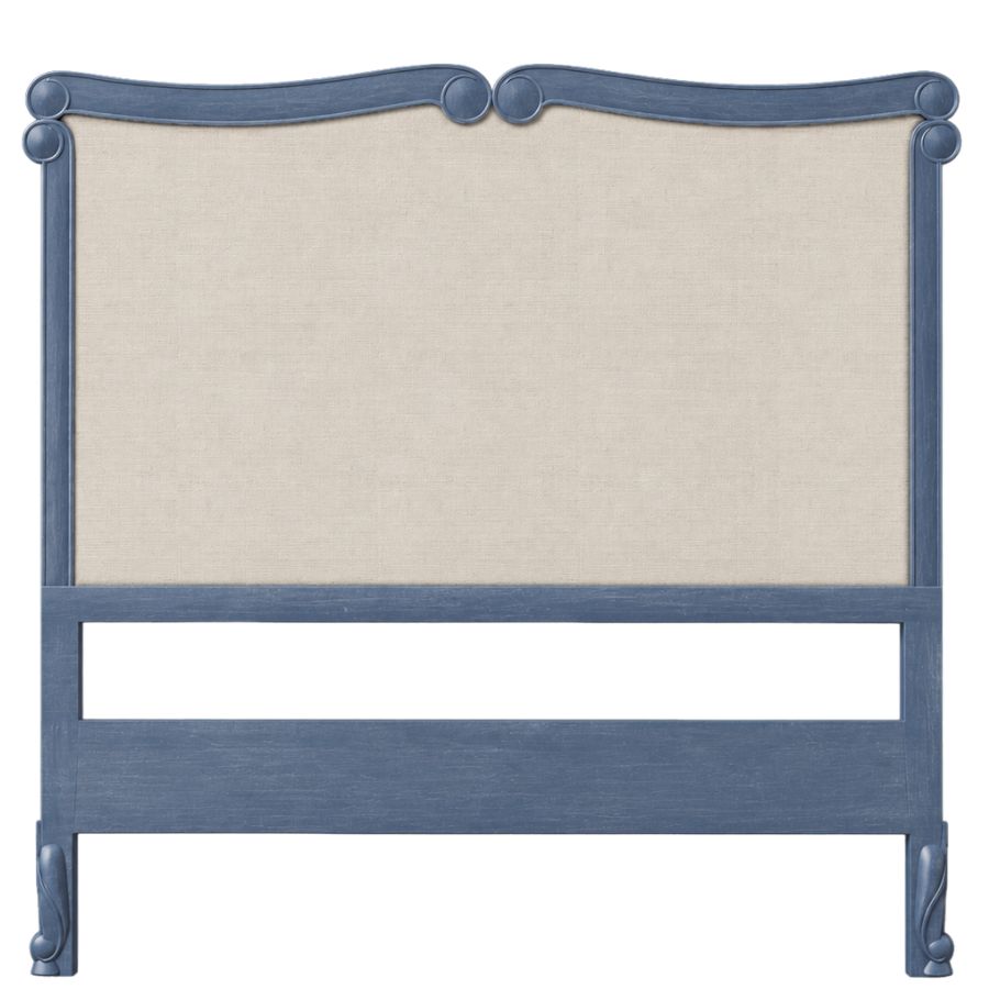 French Curved Top French Headboard