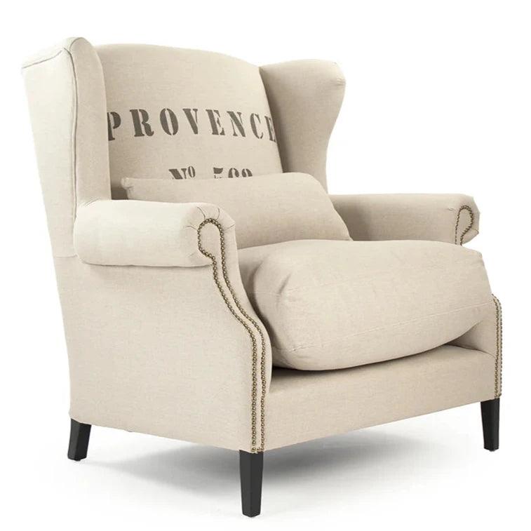 Nail Studded Provence Chair
