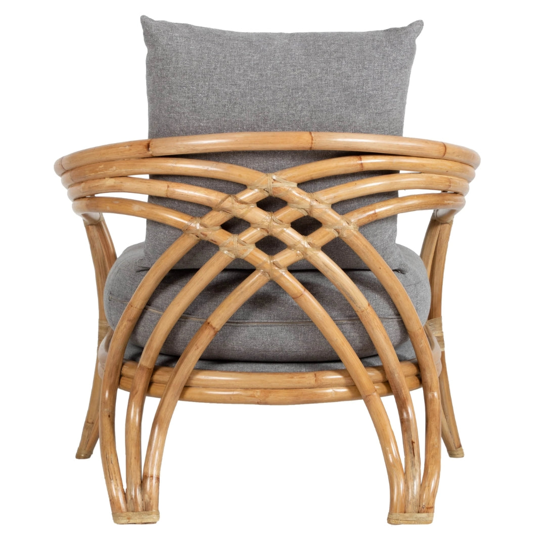 Rattan Occasional Accent Chair