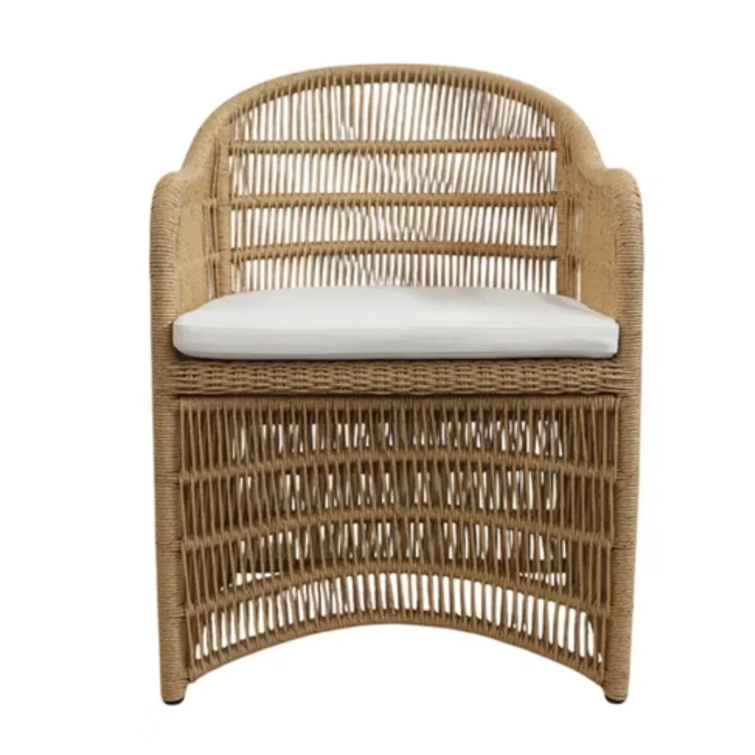 Rattan Weave Outdoor Dining Chair