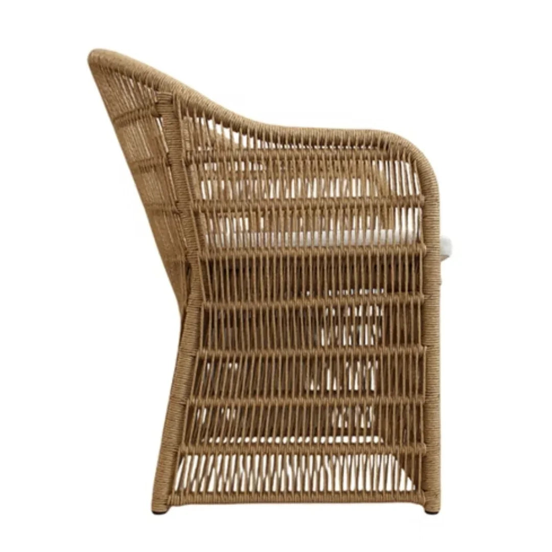 Rattan Weave Outdoor Dining Chair