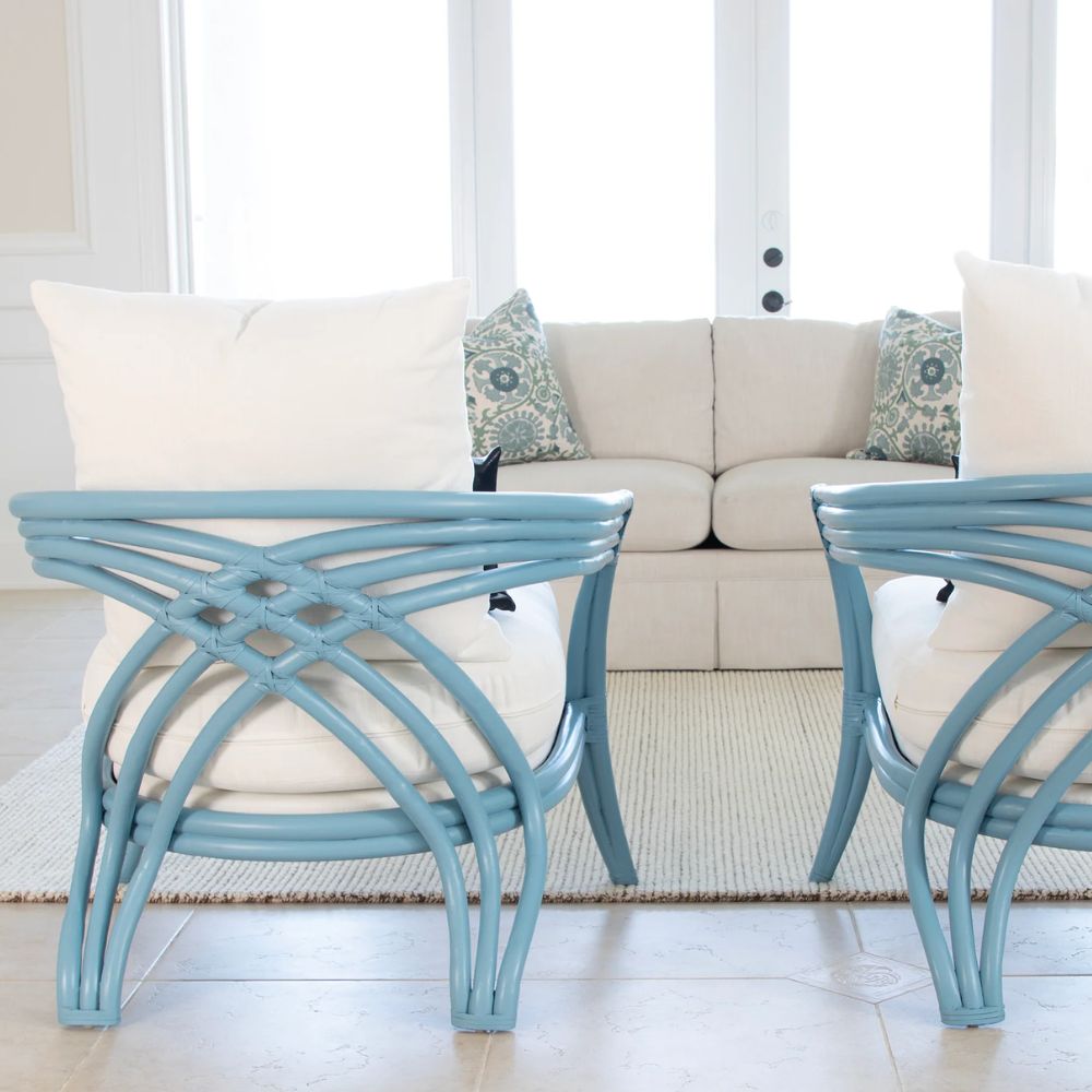 Rattan Occasional Accent Chair