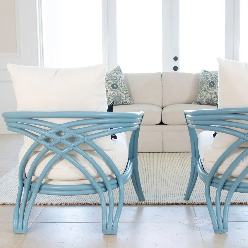 Rattan Occasional Accent Chair