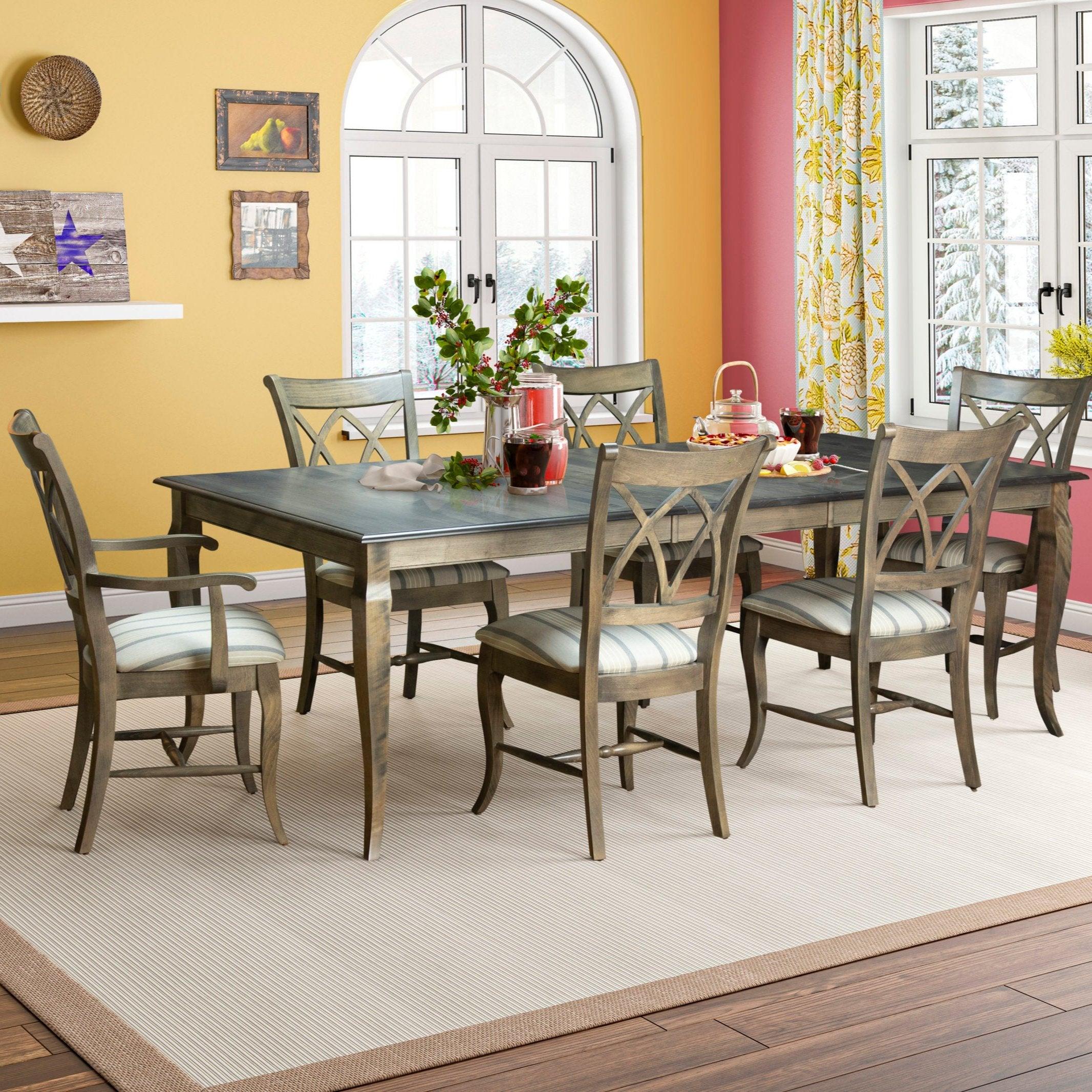 Elegant Cabriole Leg Dining Table