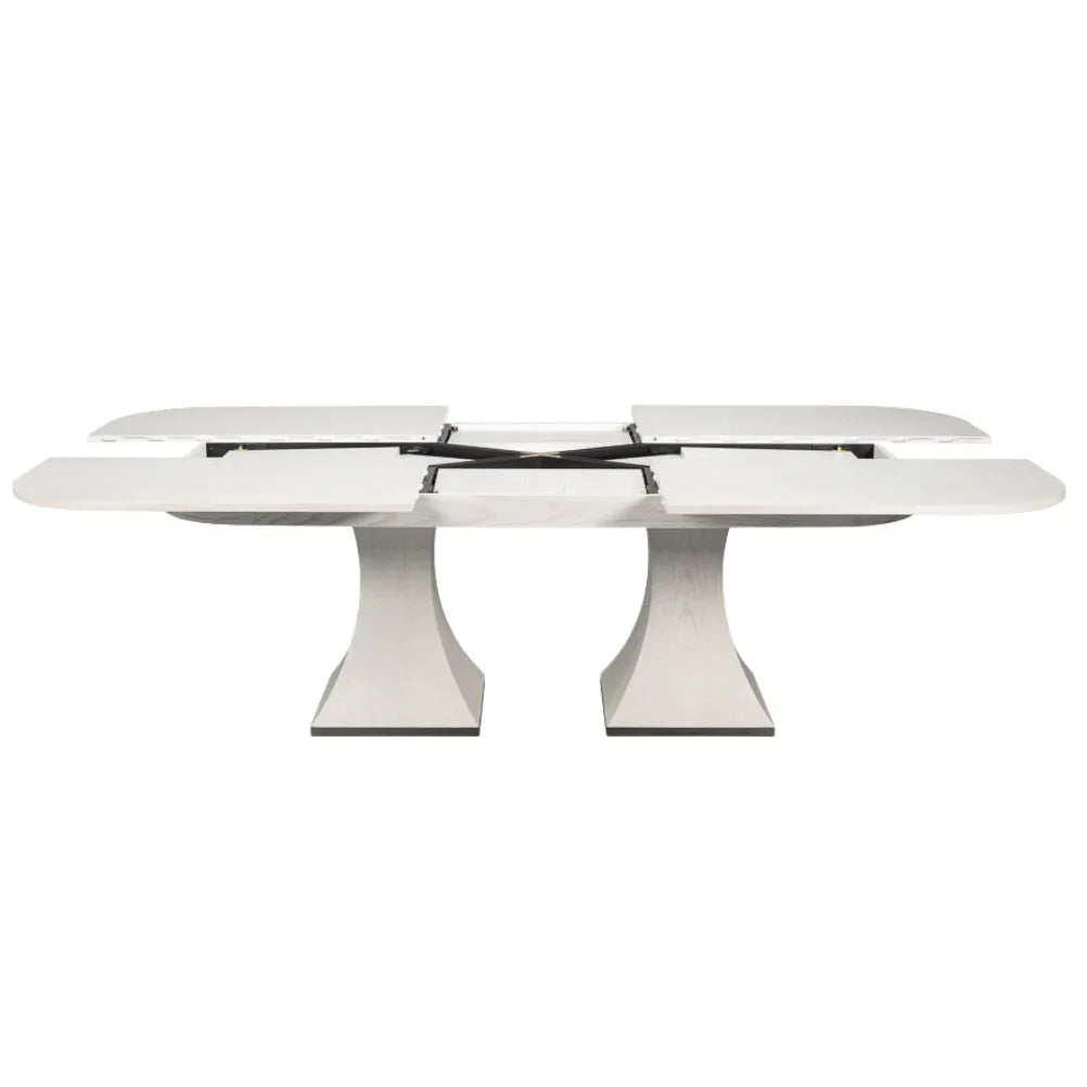 Gramercy Park White Oblong Jupe Dining Table