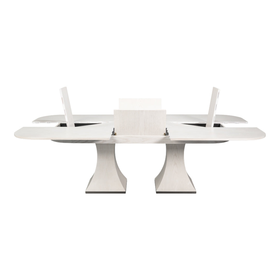 Gramercy Park White Oblong Jupe Dining Table