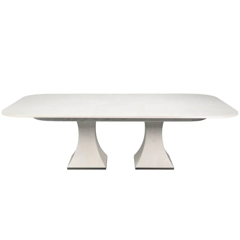 Gramercy Park White Oblong Jupe Dining Table