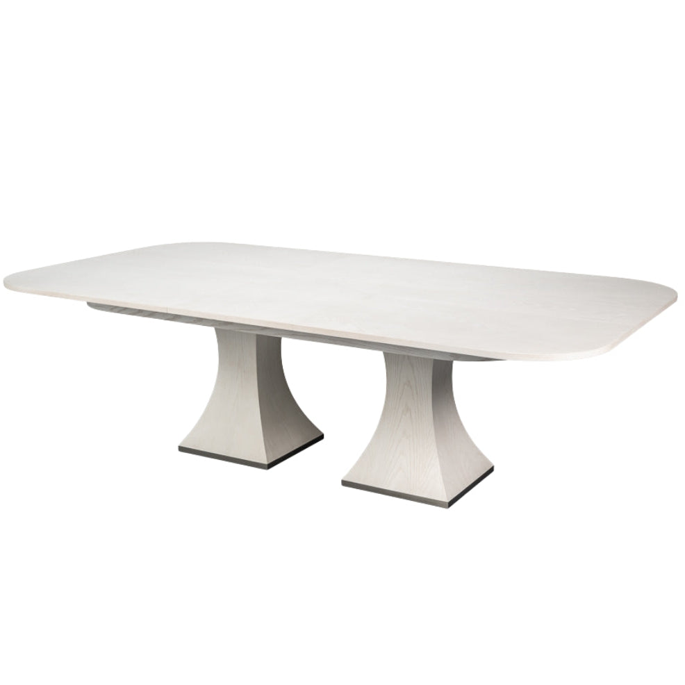 Gramercy Park White Oblong Jupe Dining Table