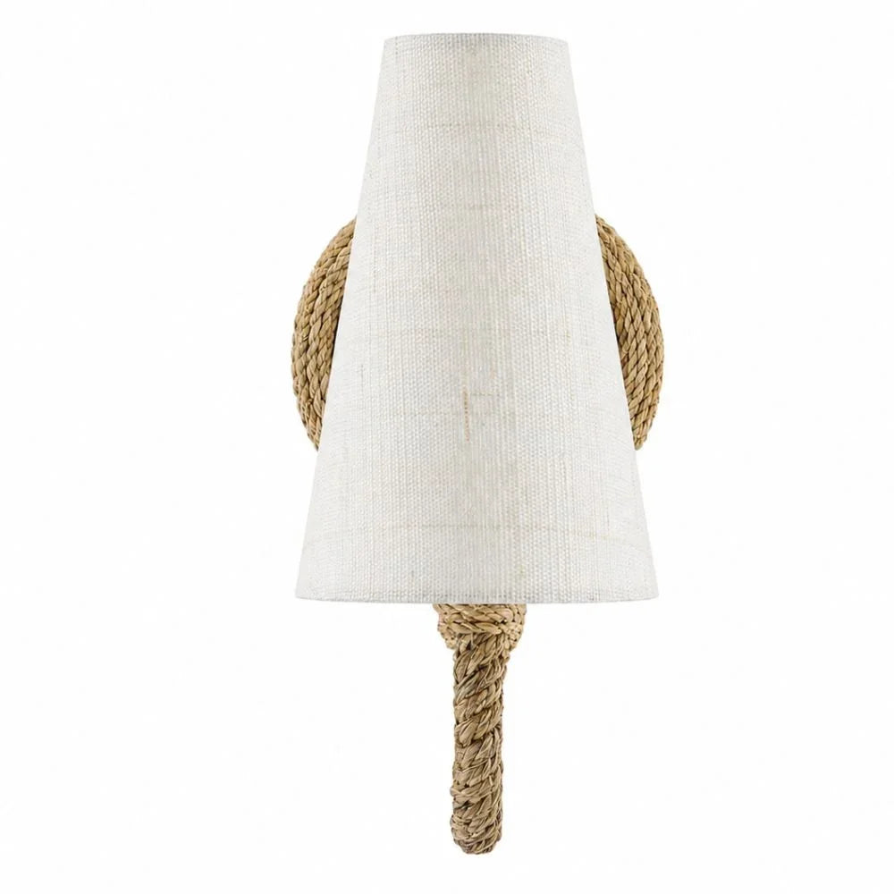 Merchant Rope Candlelit Wall Sconce