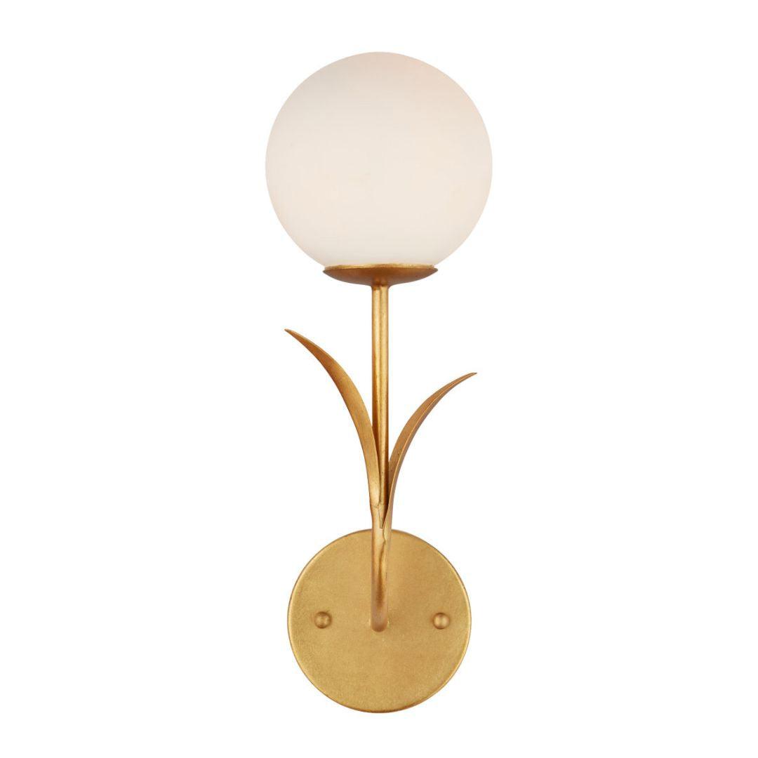Globe-Shaped Bulb Wall Sconce