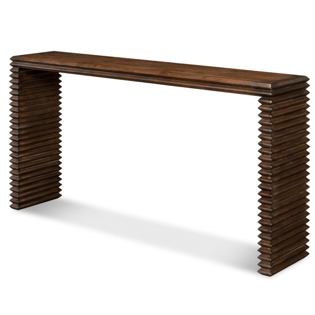 Table console brun