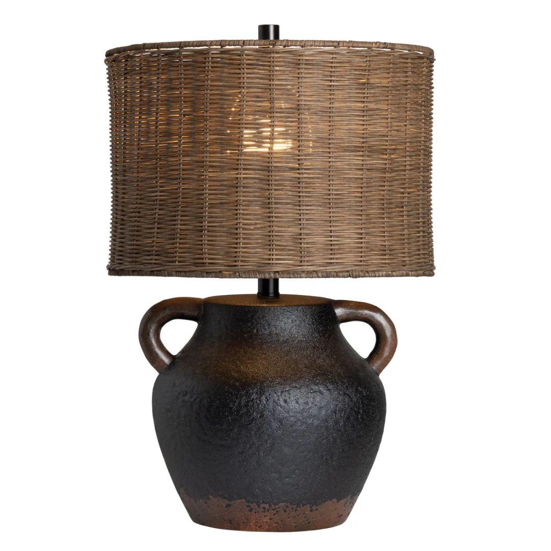 Rustic Cabin Charm Table Lamp