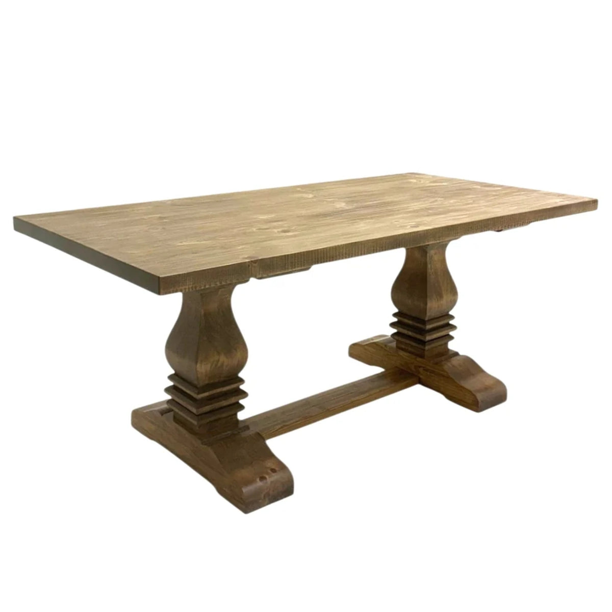 Montclair Rustic Wood Dining Table
