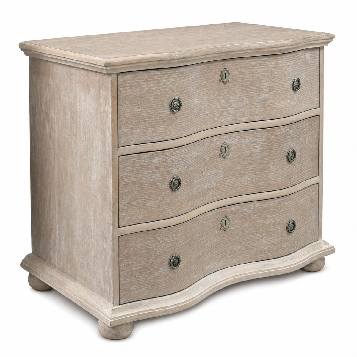 Rustic Reclaimed Pine Curved Front Chest