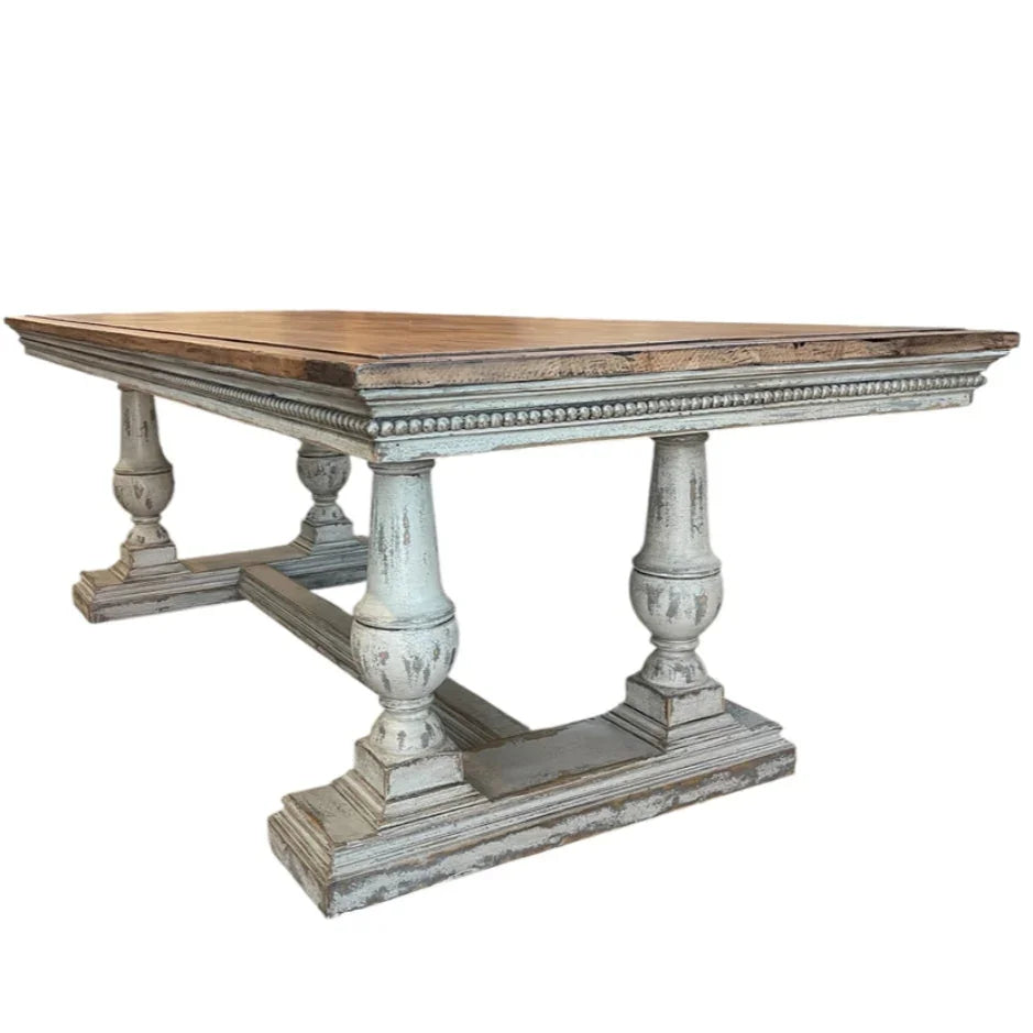 Crown Plank Wood Farmhouse Dining Table