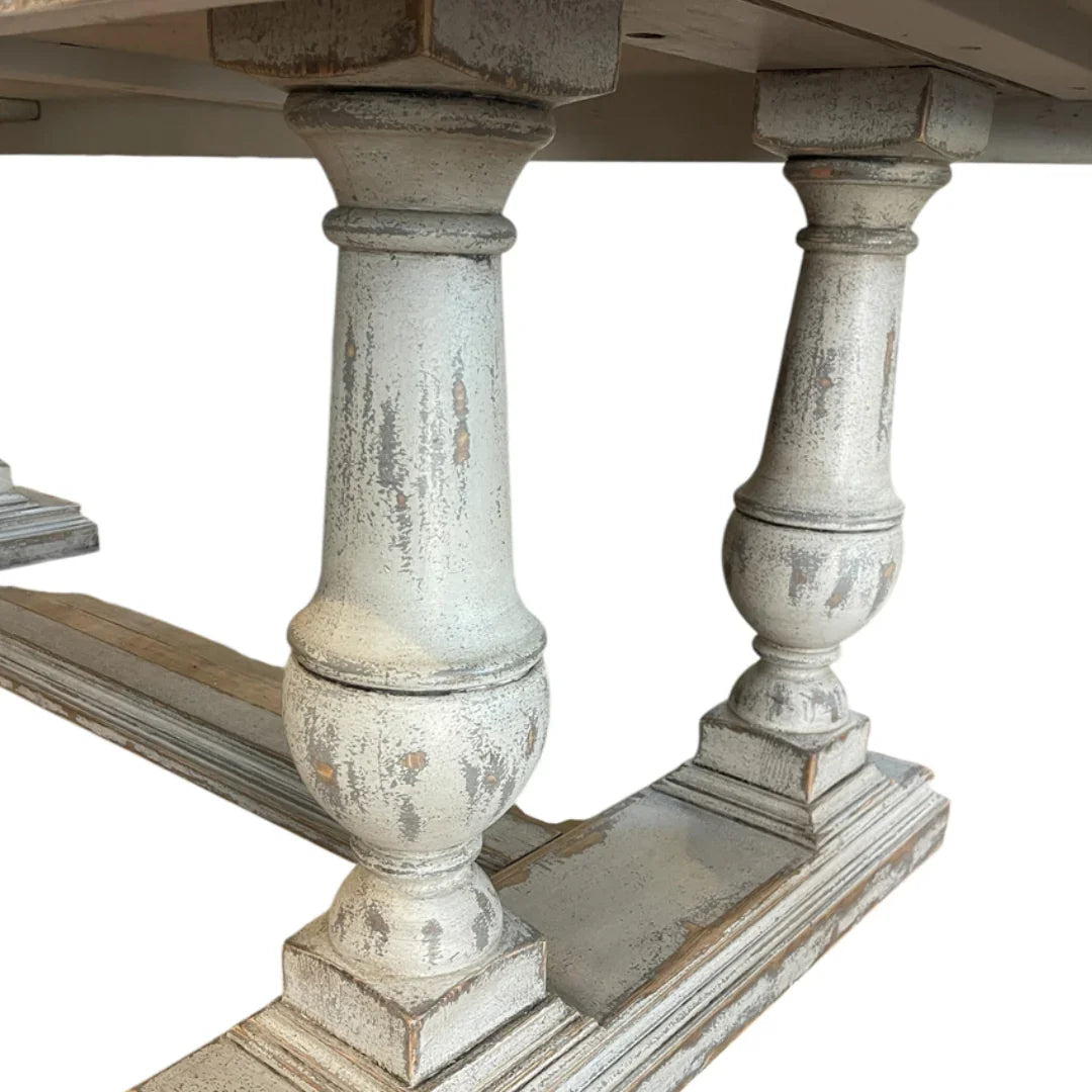 Crown Plank Wood Farmhouse Dining Table