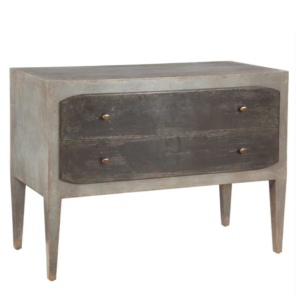 Rustic Two-Tone Chest