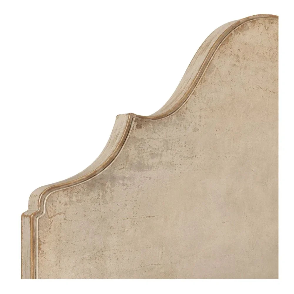 Rustic Arched Scalloped Bed