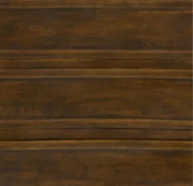 Regal French Wood Stained Panel Armoire