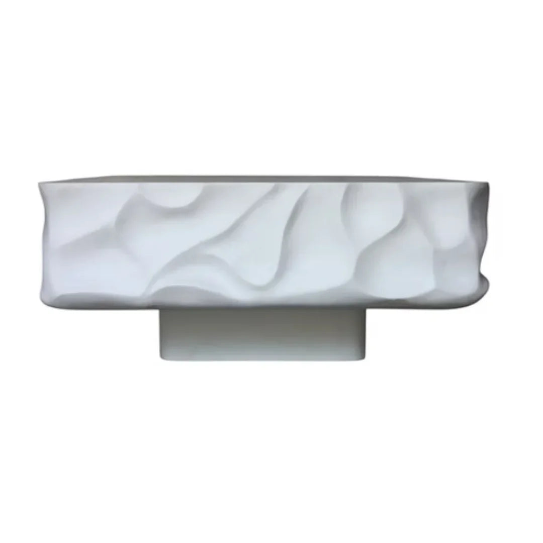 Sculptural Outdoor Concrete Patio Coffee Table