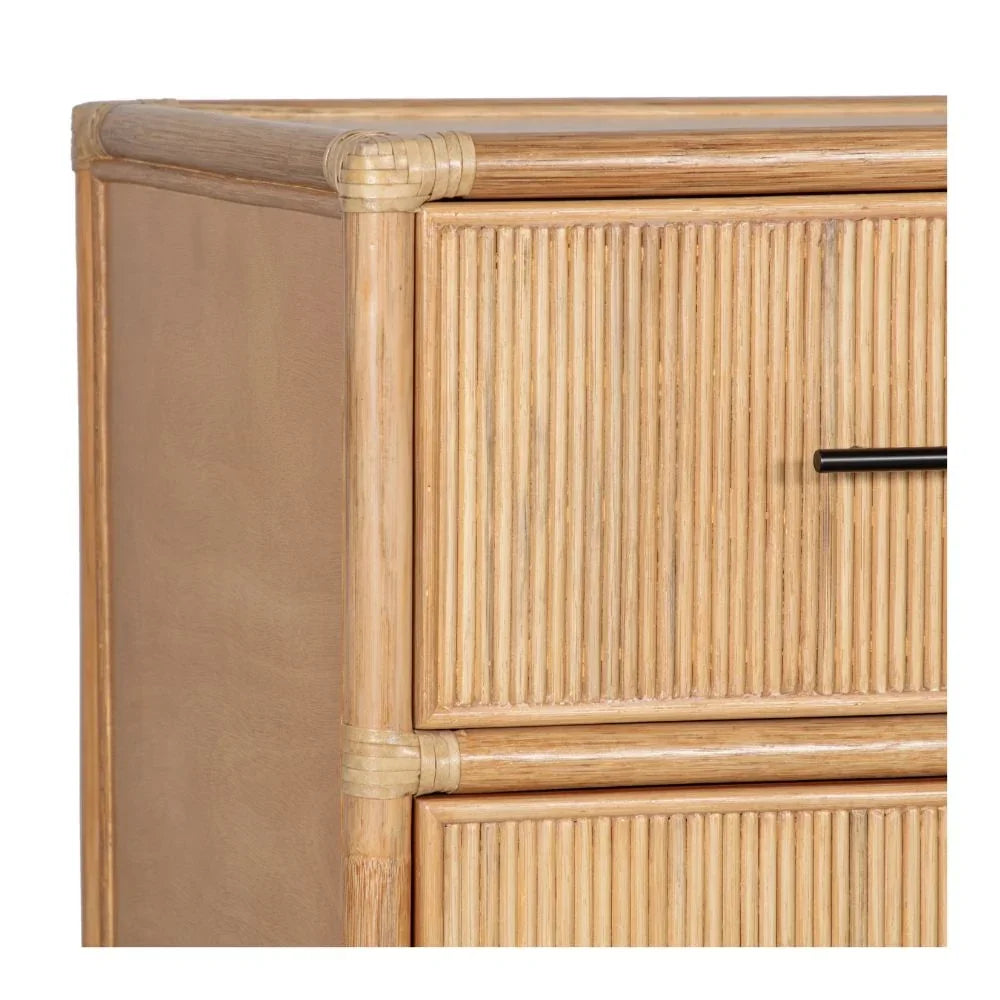 Seabrook Reeded Rattan Dresser