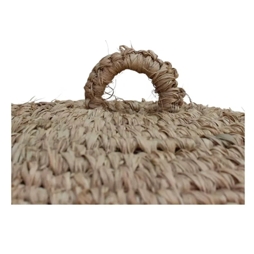 Natural Coastal Woven Rope Chandelier