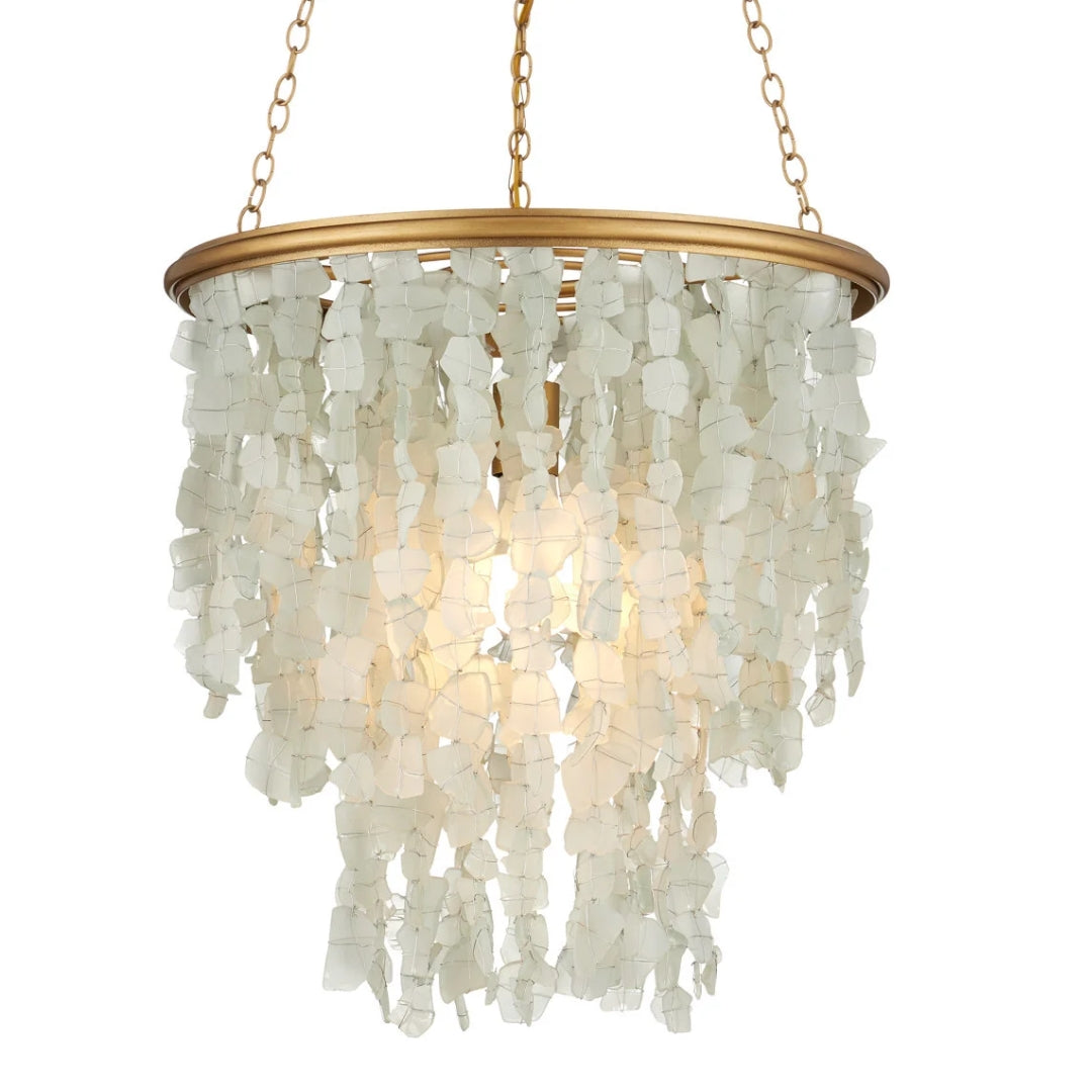 Seaglass Rainfall Chandelier