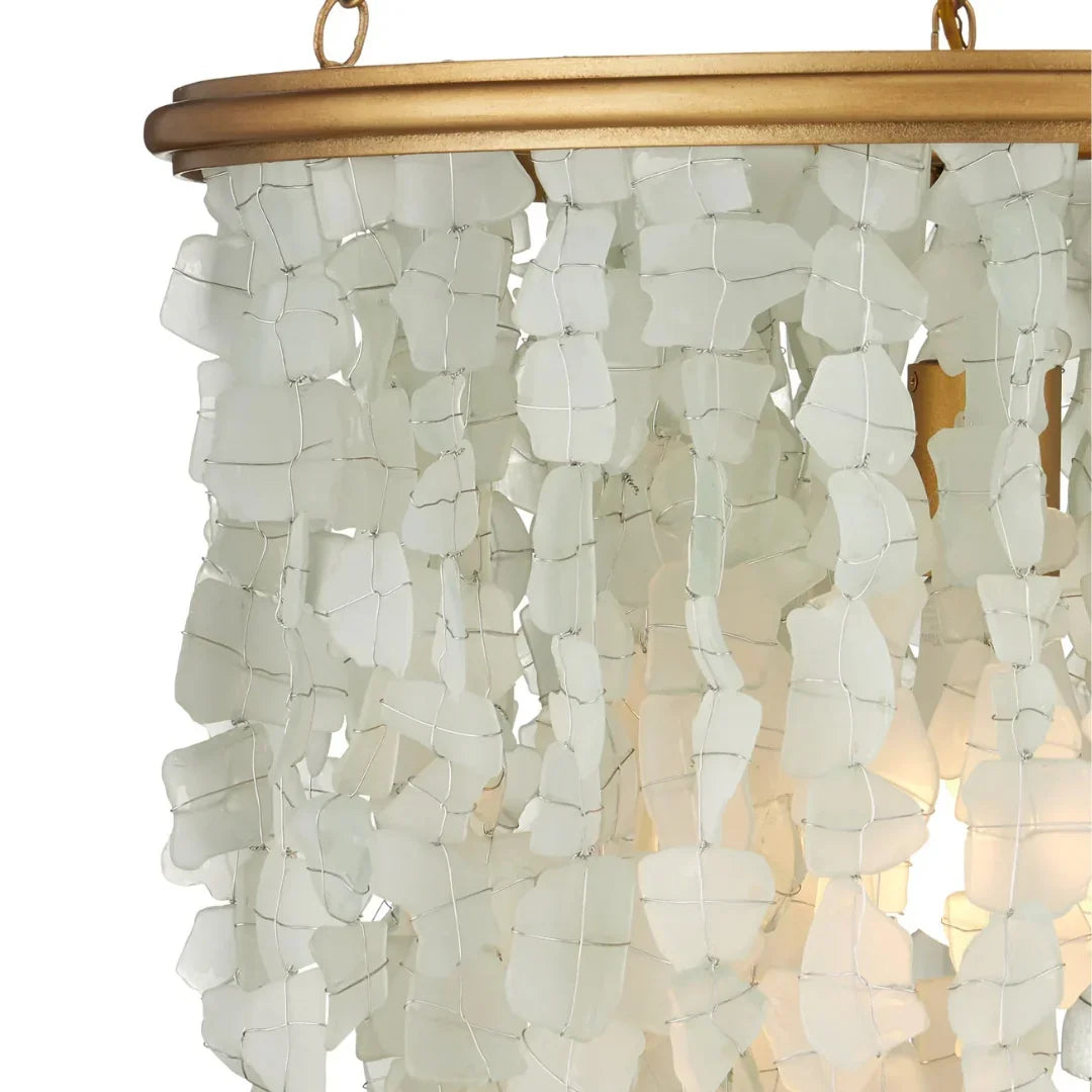 Seaglass Rainfall Chandelier